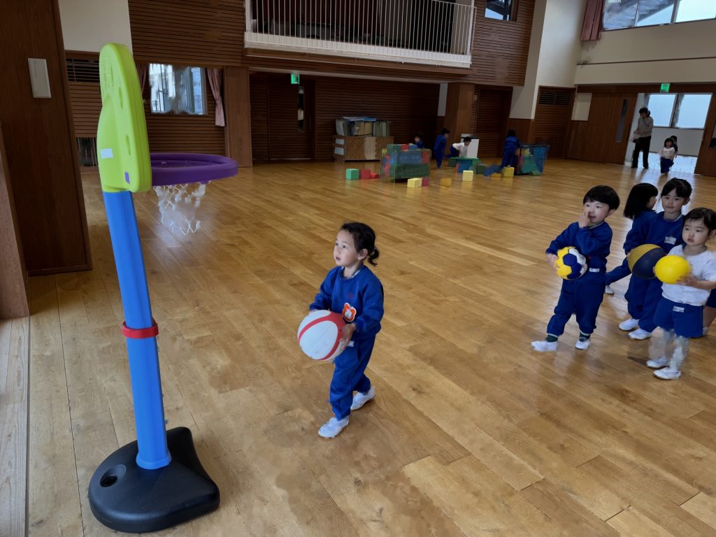 ☆ホールで遊んだよ☆