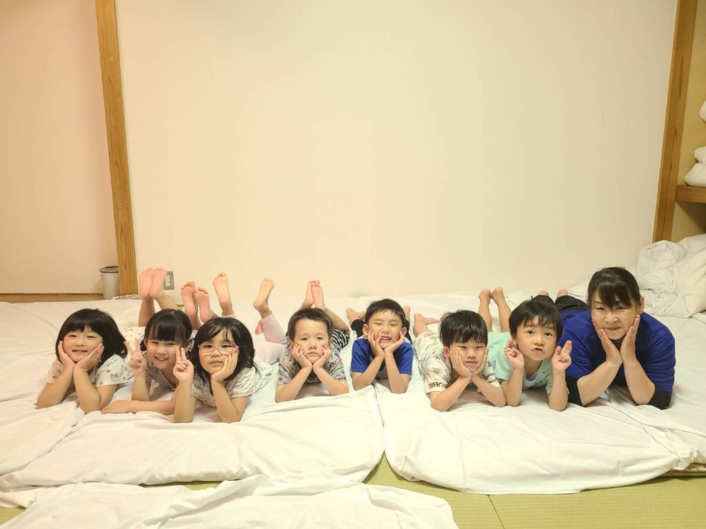 お泊まり保育１日目　無事終了！！