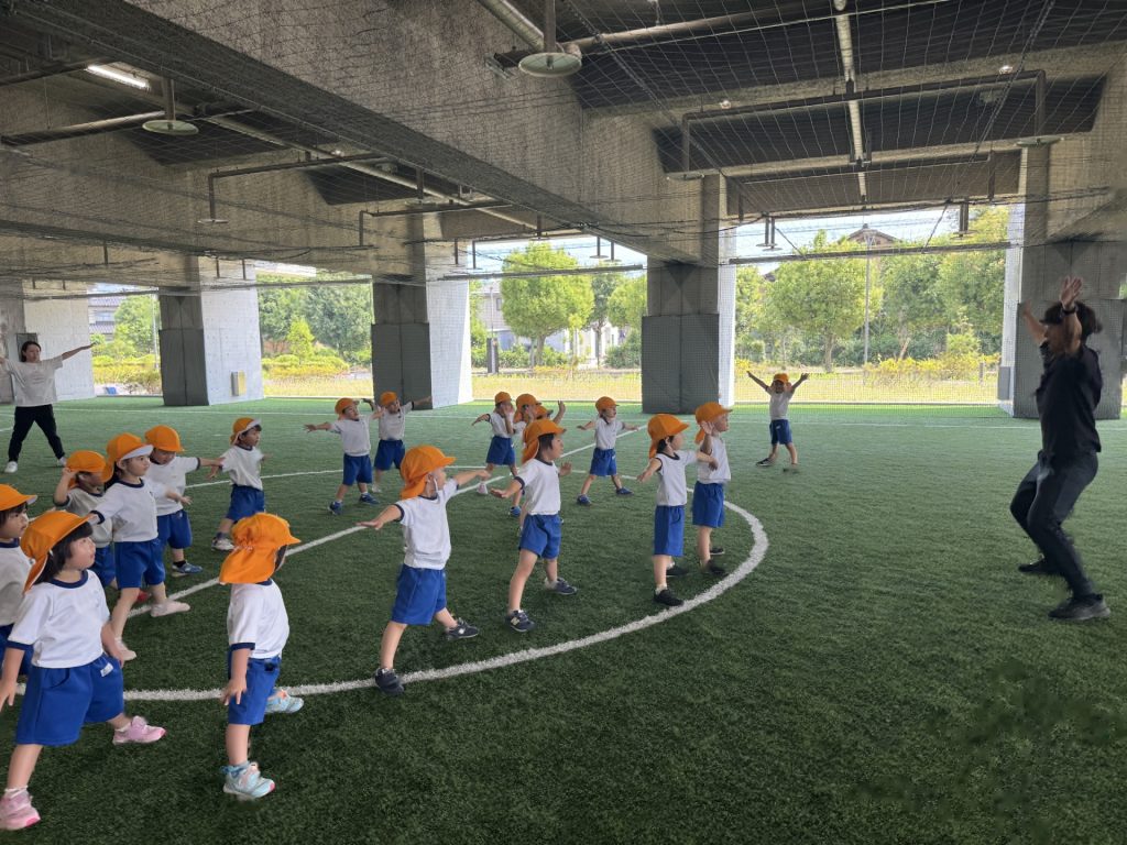 サッカー教室♪