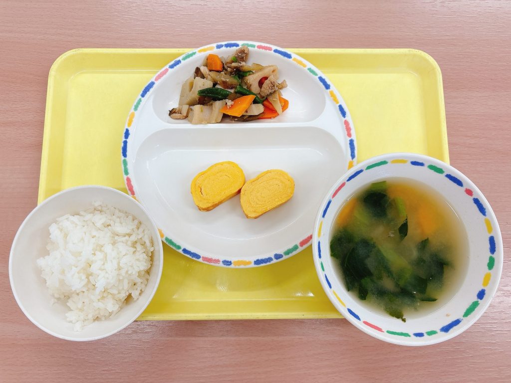 本日の給食
