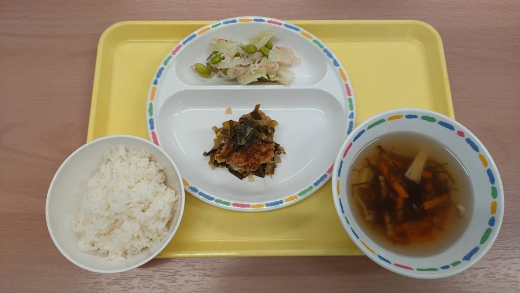 本日の給食