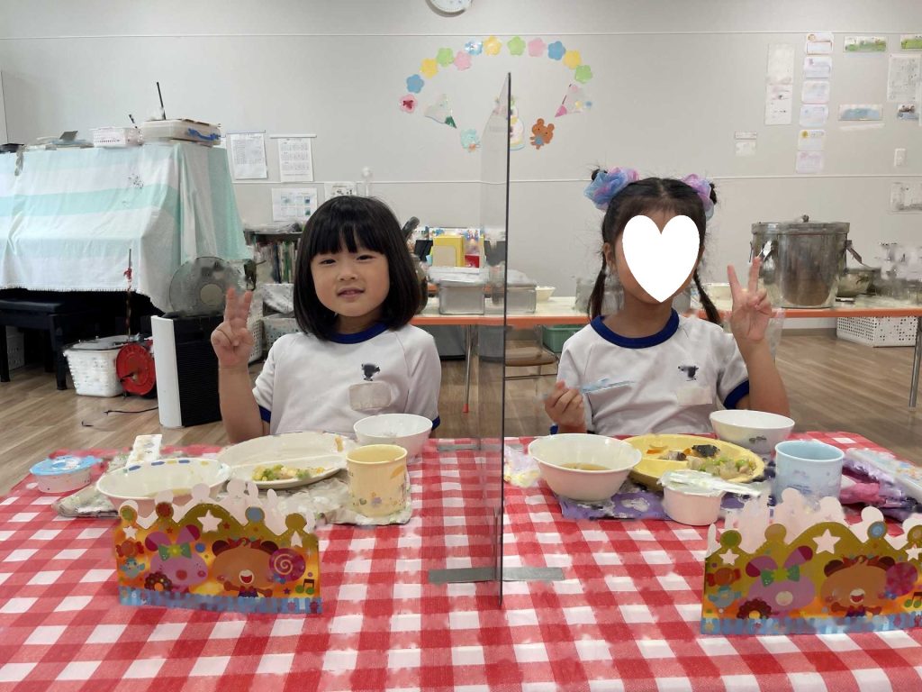 ８月誕生会☆ばら組