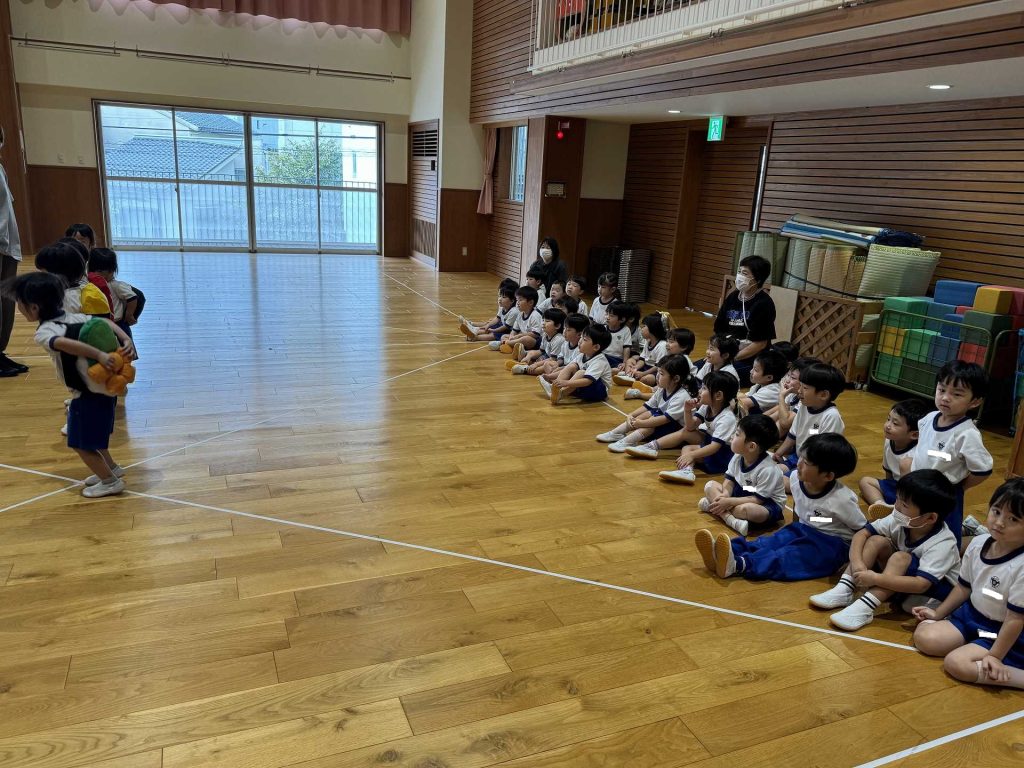 ☆運動会練習～あつまれ　おすしちゃん～☆