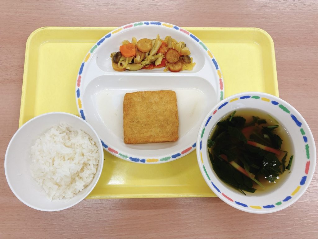 本日の給食