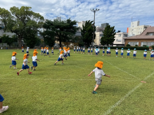 小学校で遊んだよ♪