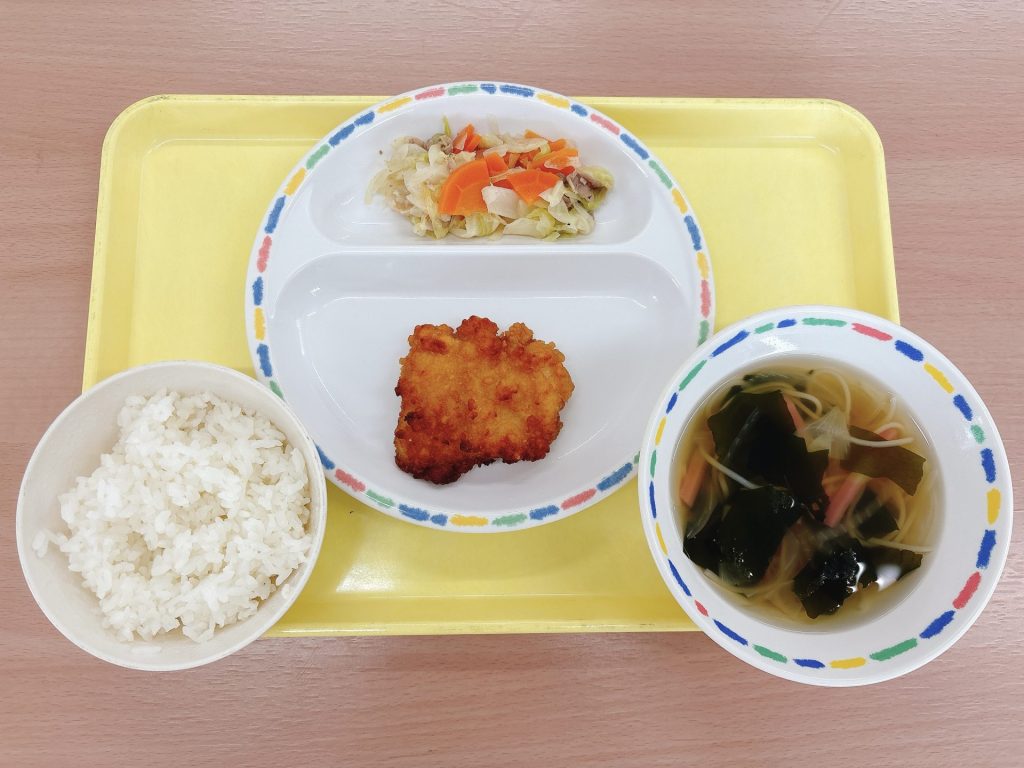 本日の給食