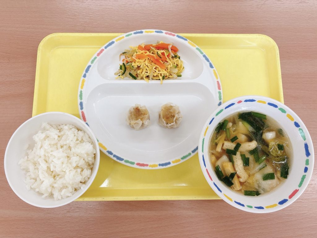 本日の給食