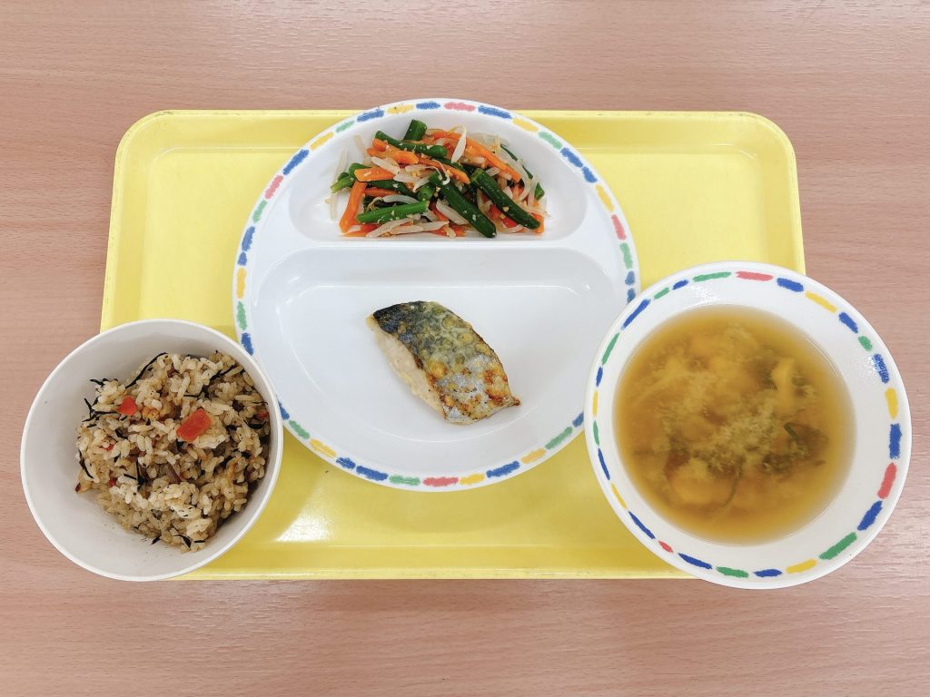 本日の給食
