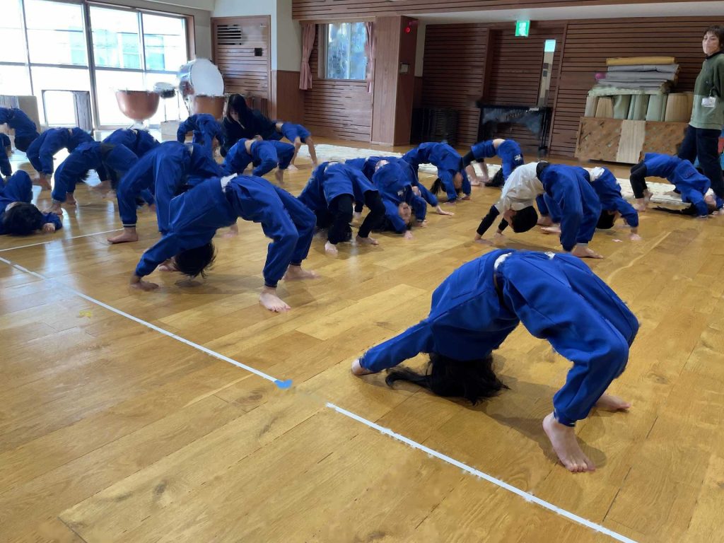 体育教室☆跳び箱に挑戦！