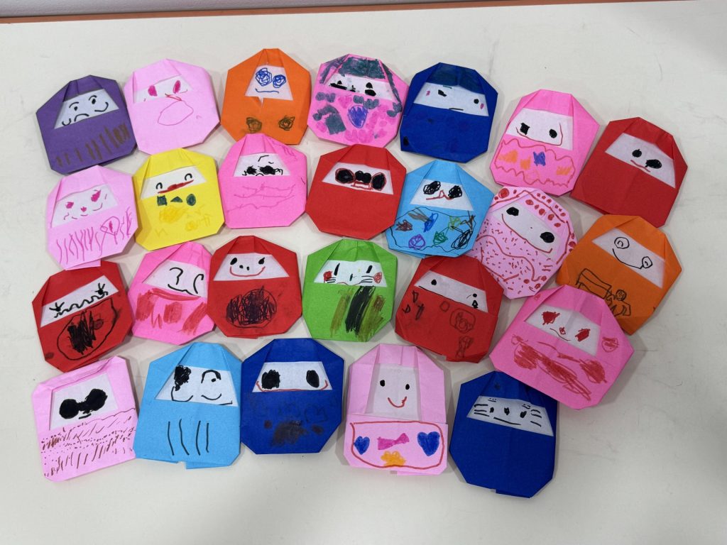 ☆折り紙～だるま～☆