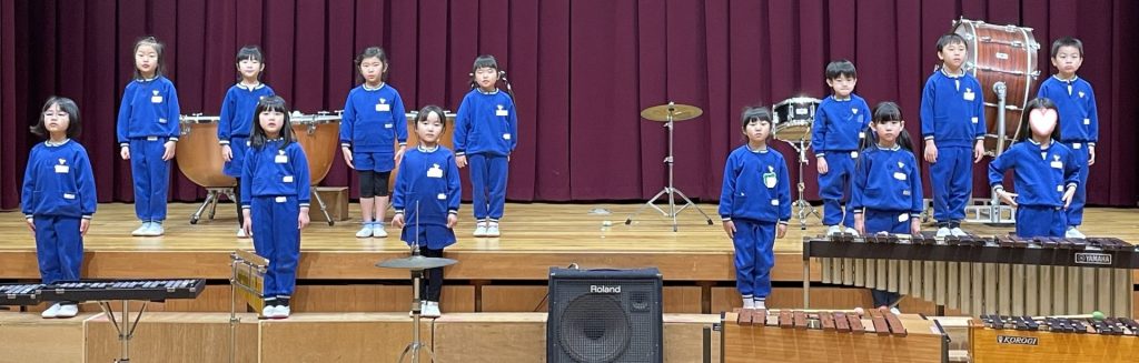 音楽教室発表会☆並び順